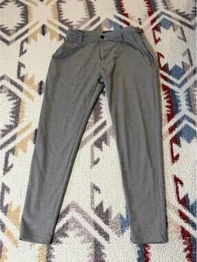 YoungLA (614) Dapper Dress Pants Men’s Size 34x32 Color Light Grey Nice Clean
